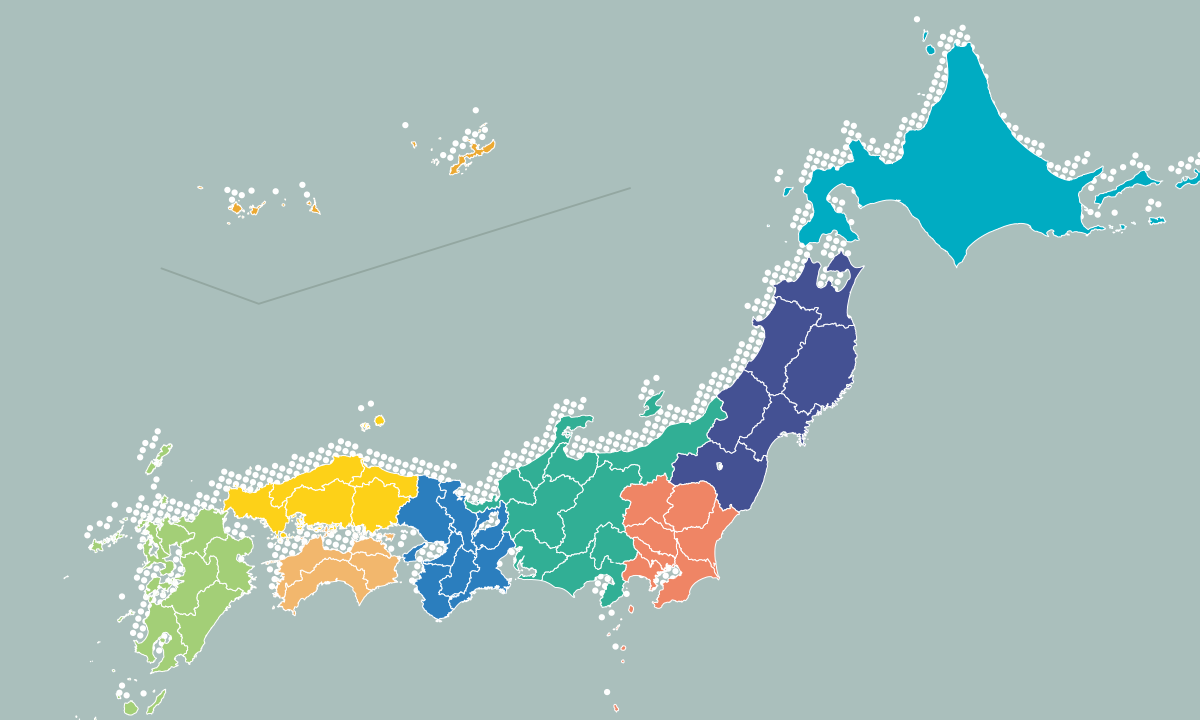 日本列島 – Map Design GALLERYオンラインストア
