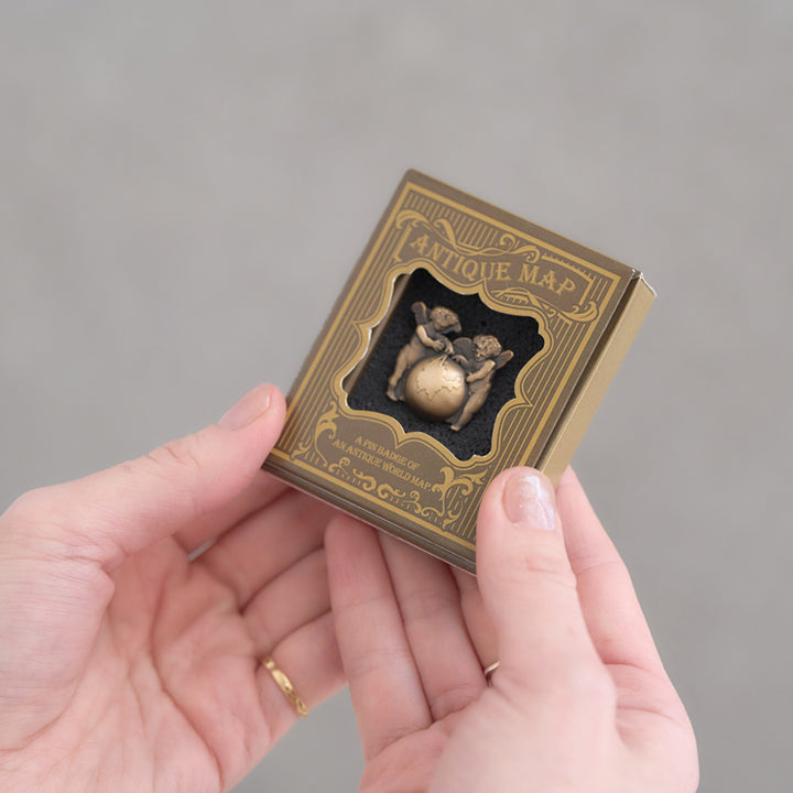 古地図ピンバッジ/日本図(1595年)