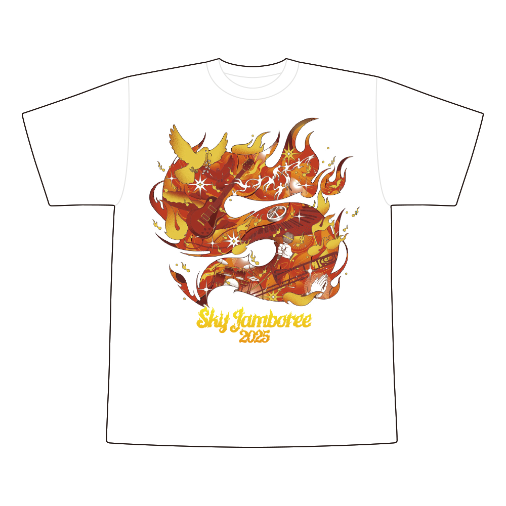 Sky Jamboree 2025 オフィシャルグッズ】25th NeoロゴTシャツ