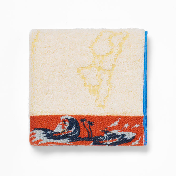 ジャカード織タオルハンカチ/宮崎県｜地図グッズ｜Map Design GALLERY