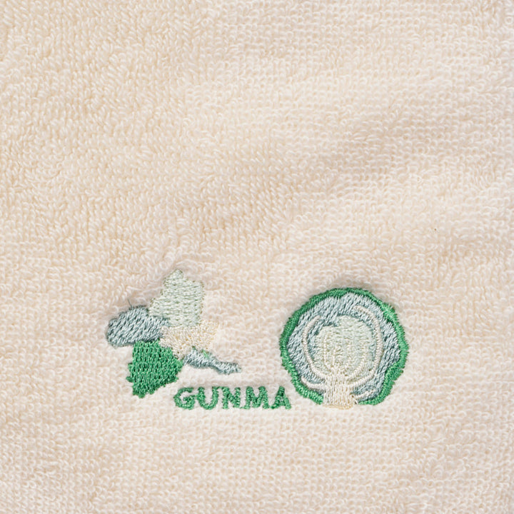 刺繍タオルハンカチ/群馬県