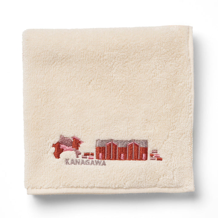 刺繍タオルハンカチ/神奈川県