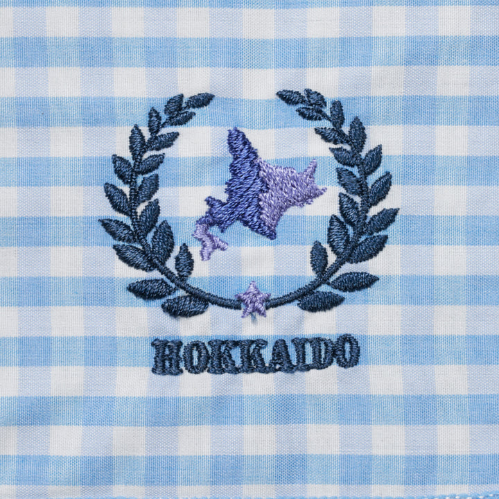 刺繍ハンカチ/北海道