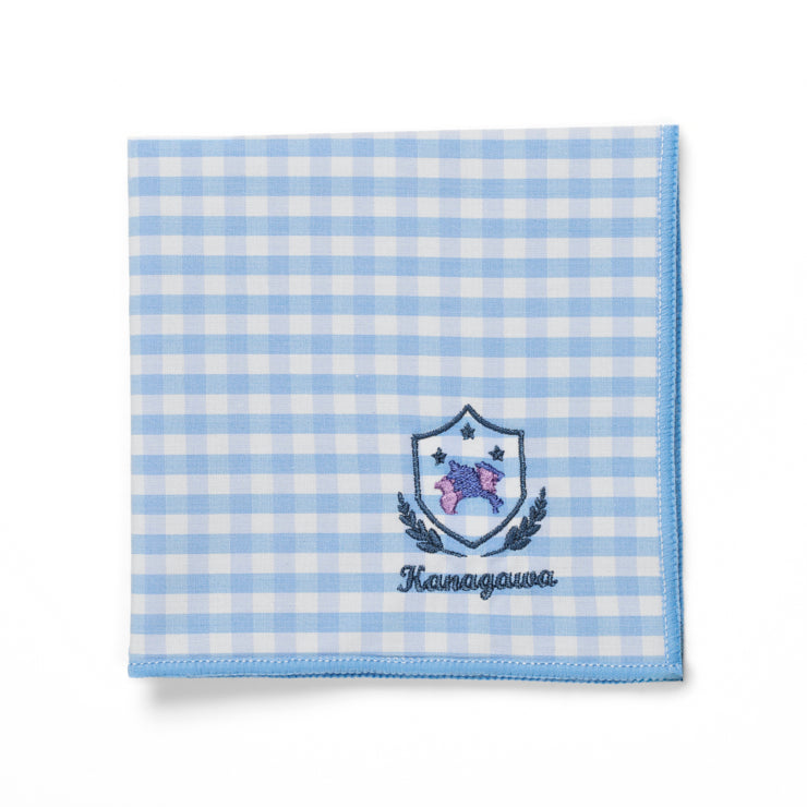 刺繍ハンカチ/神奈川県｜地図グッズ｜Map Design GALLERYオンライン