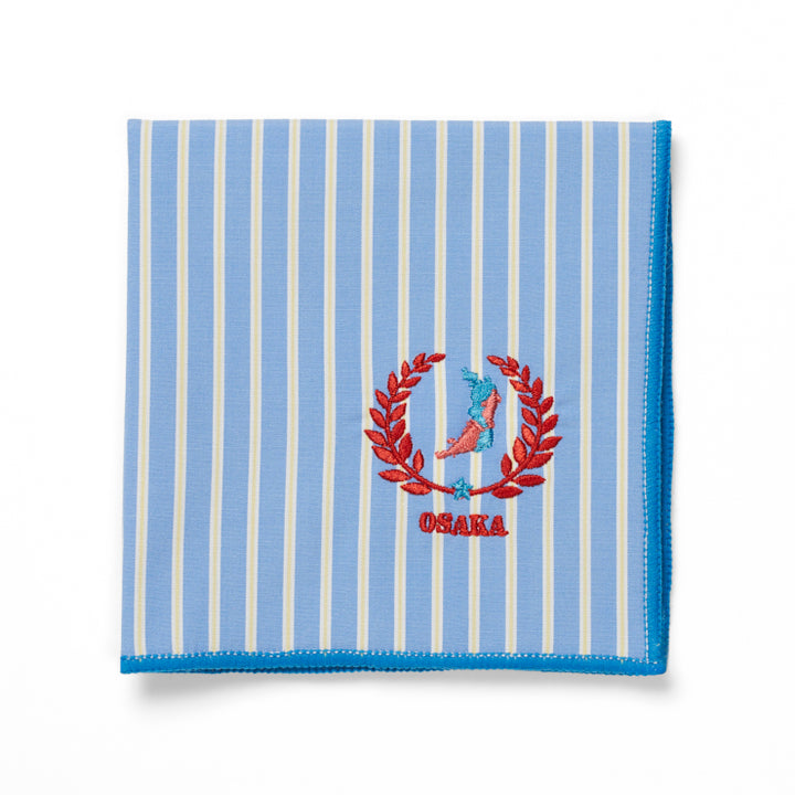 刺繍ハンカチ/大阪府