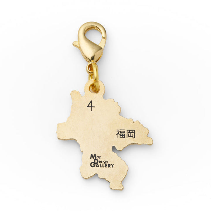 47palette メタルチャーム(2種)/40福岡県