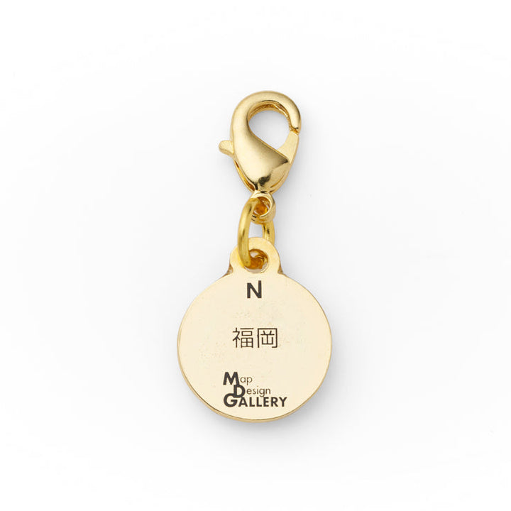 47palette メタルチャーム(2種)/40福岡県