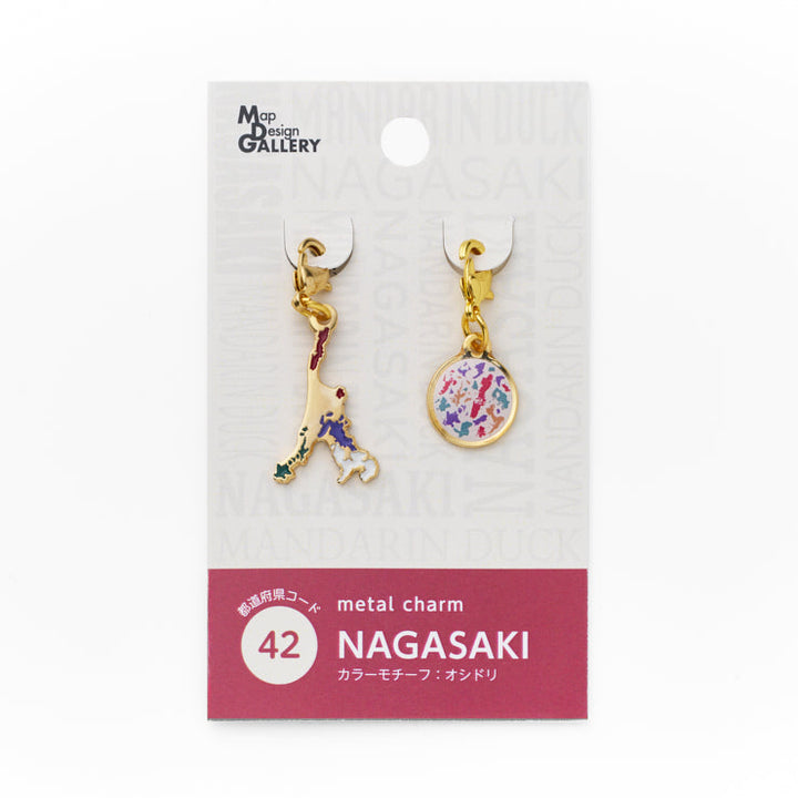 47palette メタルチャーム(2種)/42長崎県