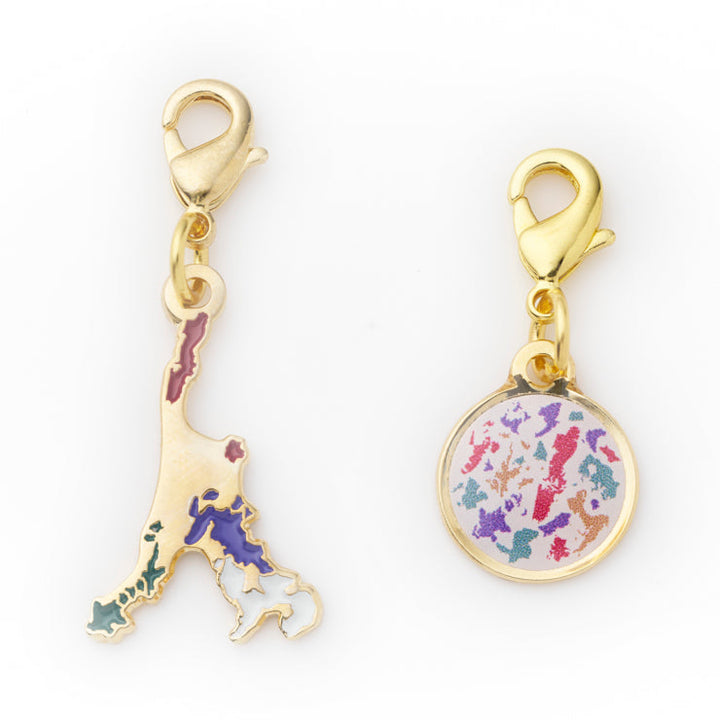 47palette メタルチャーム(2種)/42長崎県