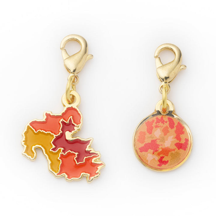 47palette メタルチャーム(2種)/44大分県