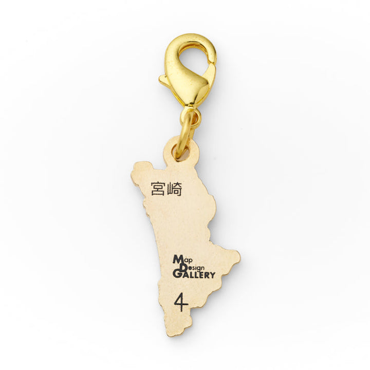 47palette メタルチャーム(2種)/45宮崎県