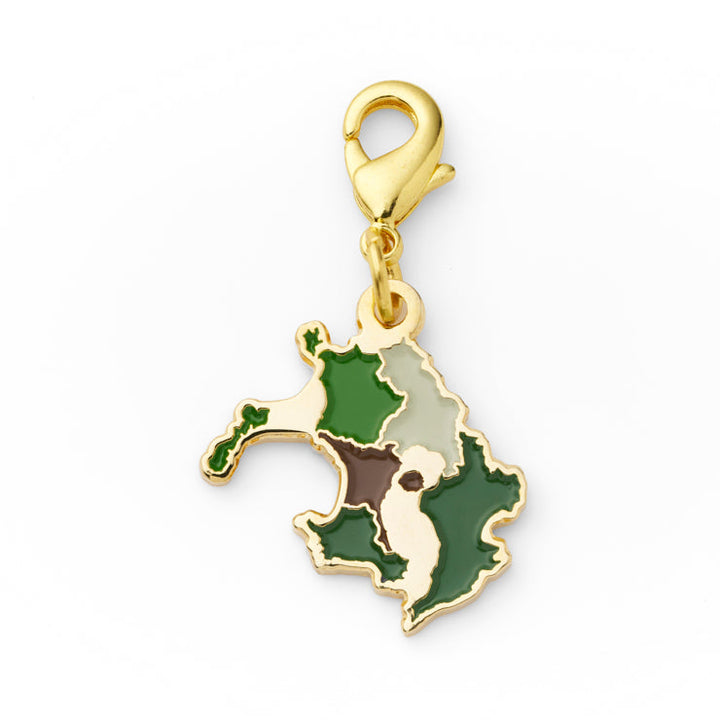 47palette メタルチャーム(2種)/46鹿児島県