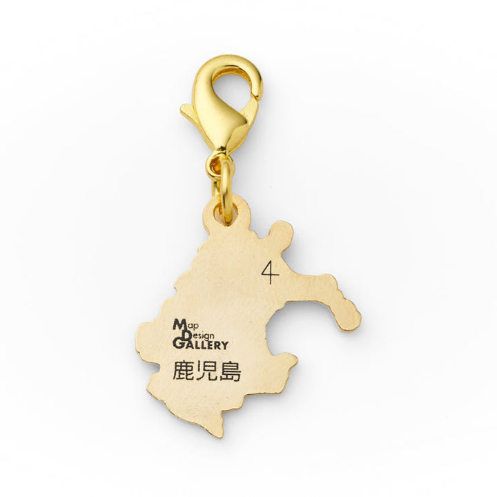 47palette メタルチャーム(2種)/46鹿児島県