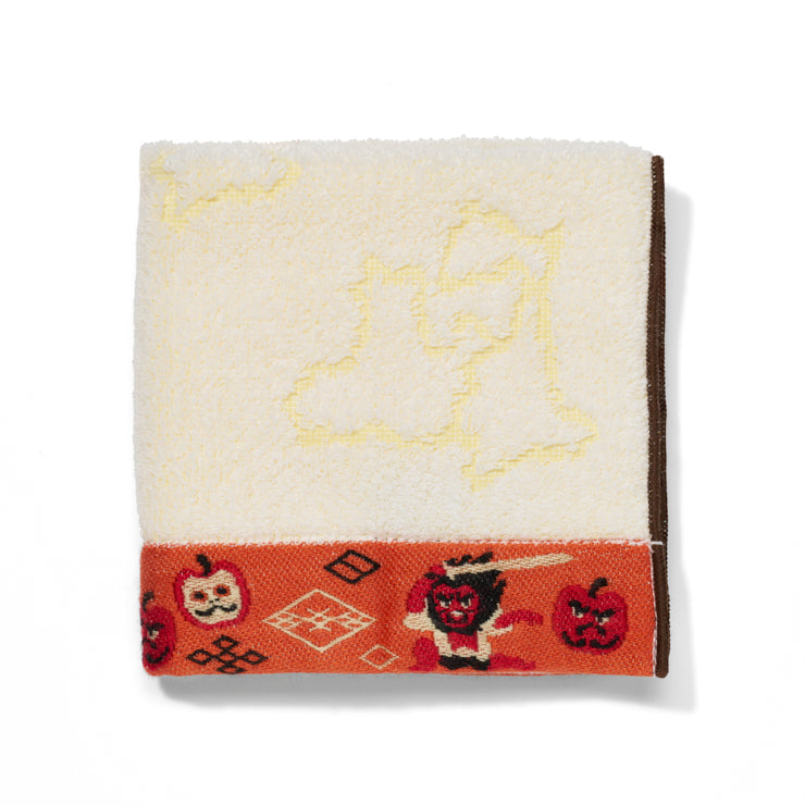 ジャカード織タオルハンカチ/青森県｜地図グッズ｜Map Design GALLERY