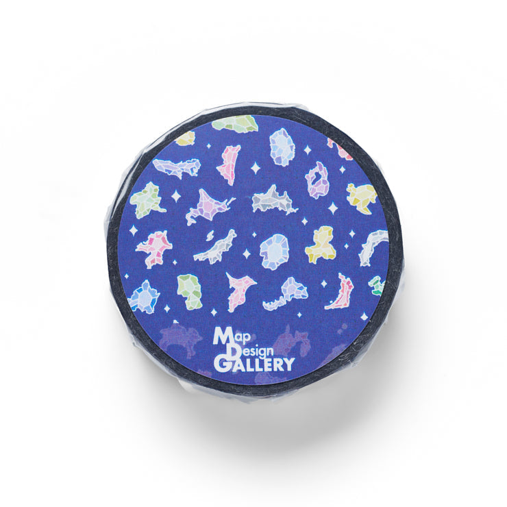 マスキングテープ/宝石｜地図グッズ｜Map Design GALLERYオンライン