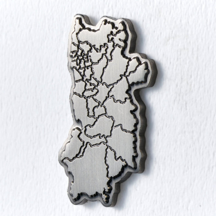 47都道府県ピンバッジ/29奈良県 ゴールド/シルバー