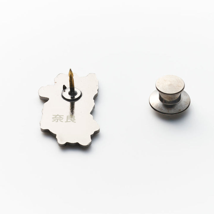 47都道府県ピンバッジ/29奈良県 ゴールド/シルバー