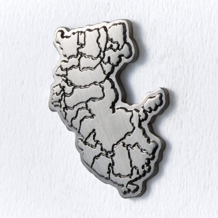 47都道府県ピンバッジ/30和歌山県 ゴールド/シルバー