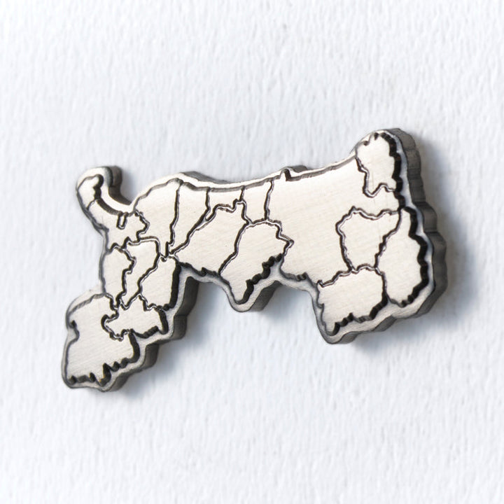 47都道府県ピンバッジ/31鳥取県 ゴールド/シルバー