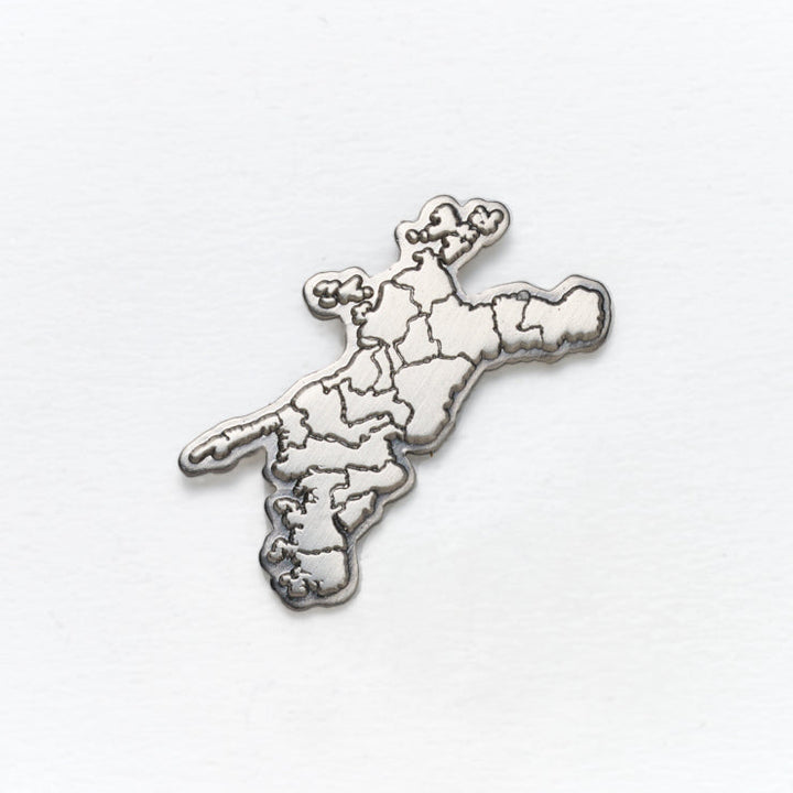 47都道府県ピンバッジ/38愛媛県 ゴールド/シルバー