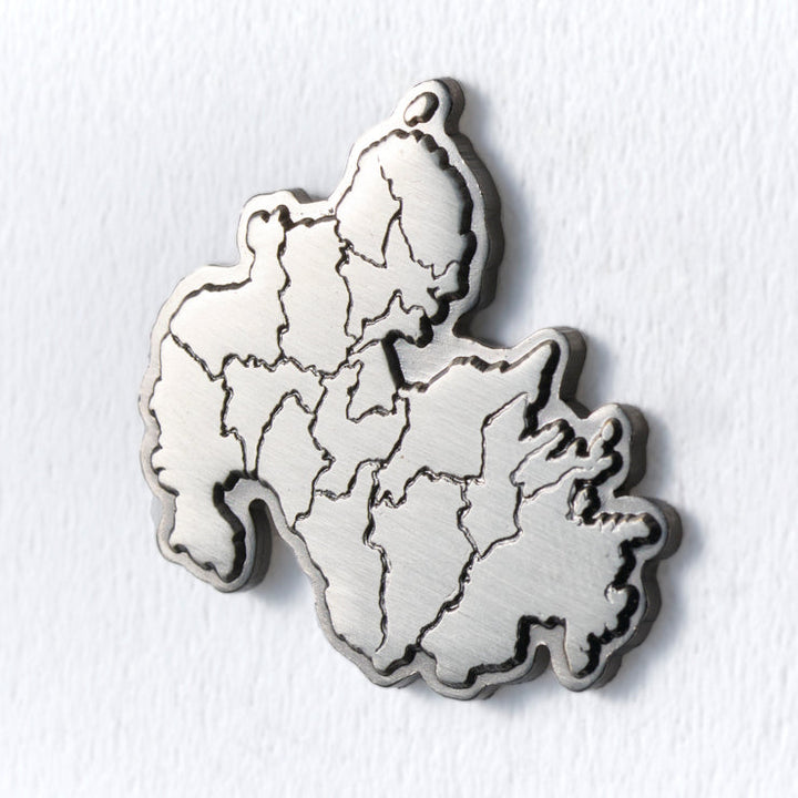 47都道府県ピンバッジ/44大分県 ゴールド/シルバー