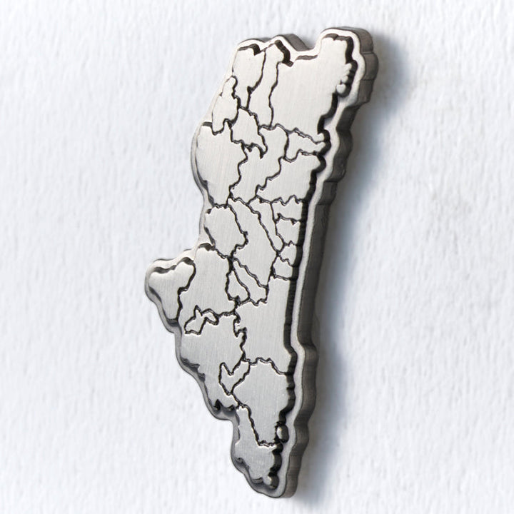 47都道府県ピンバッジ/45宮崎県 ゴールド/シルバー