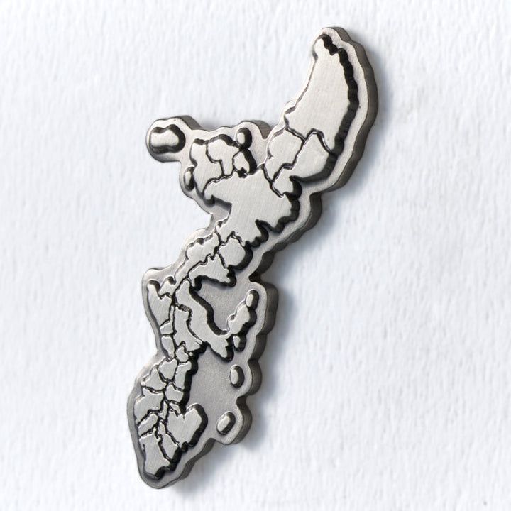 47都道府県ピンバッジ/47沖縄県 ゴールド/シルバー