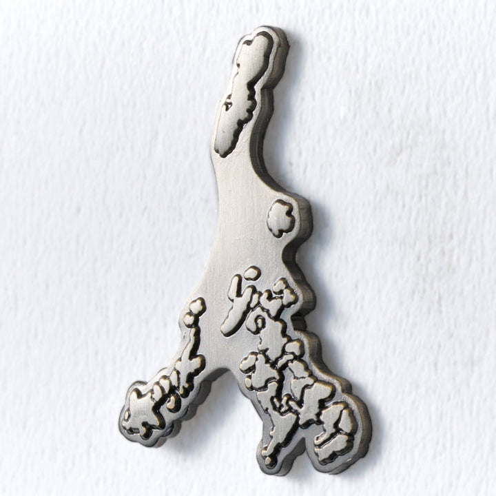 47都道府県ピンバッジ/42長崎県 ゴールド/シルバー