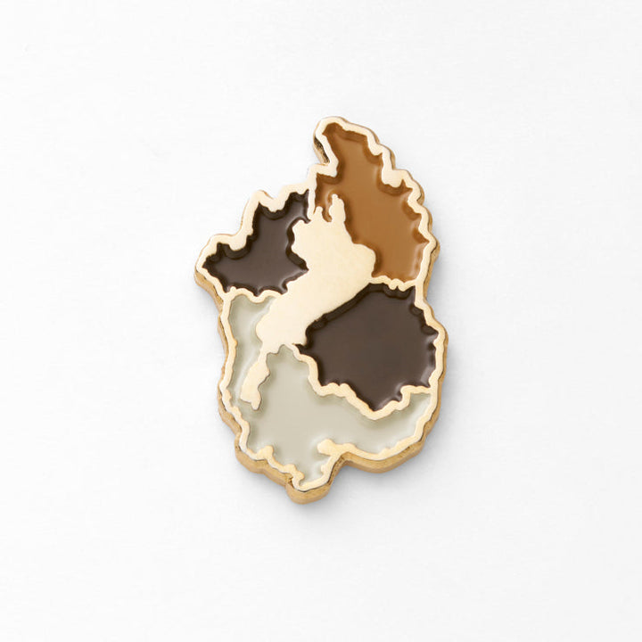 47palette カラーピンズプラス(2種)/25滋賀県