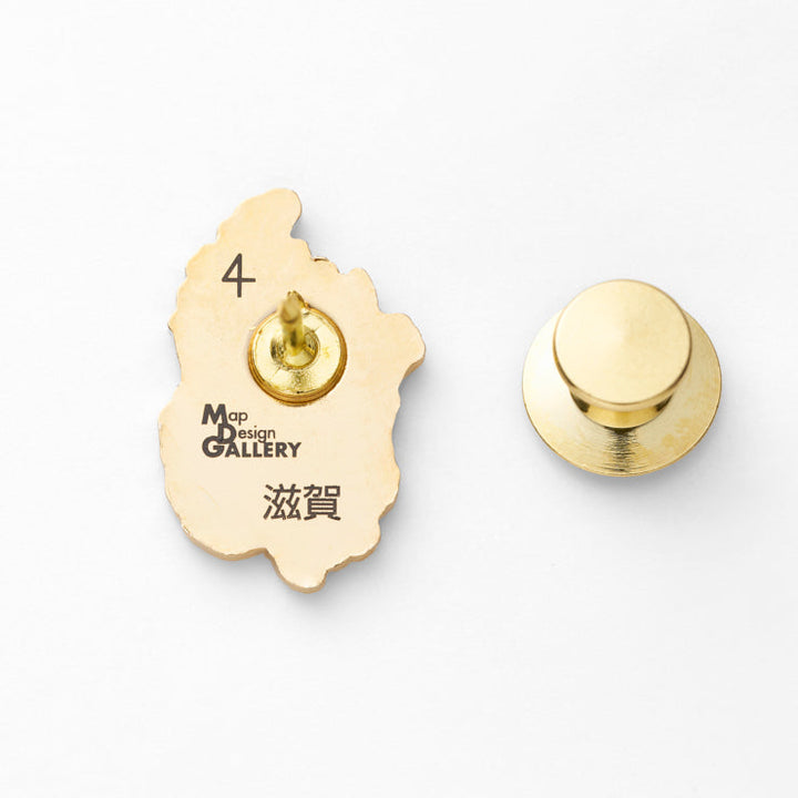 47palette カラーピンズプラス(2種)/25滋賀県