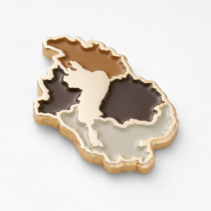 47palette カラーピンズプラス(2種)/25滋賀県