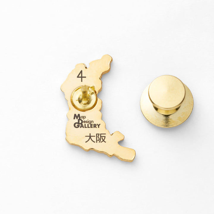 47palette カラーピンズプラス(2種)/27大阪府