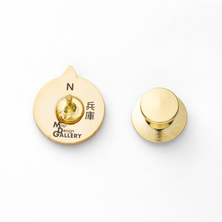 47palette カラーピンズプラス(2種)/28兵庫県