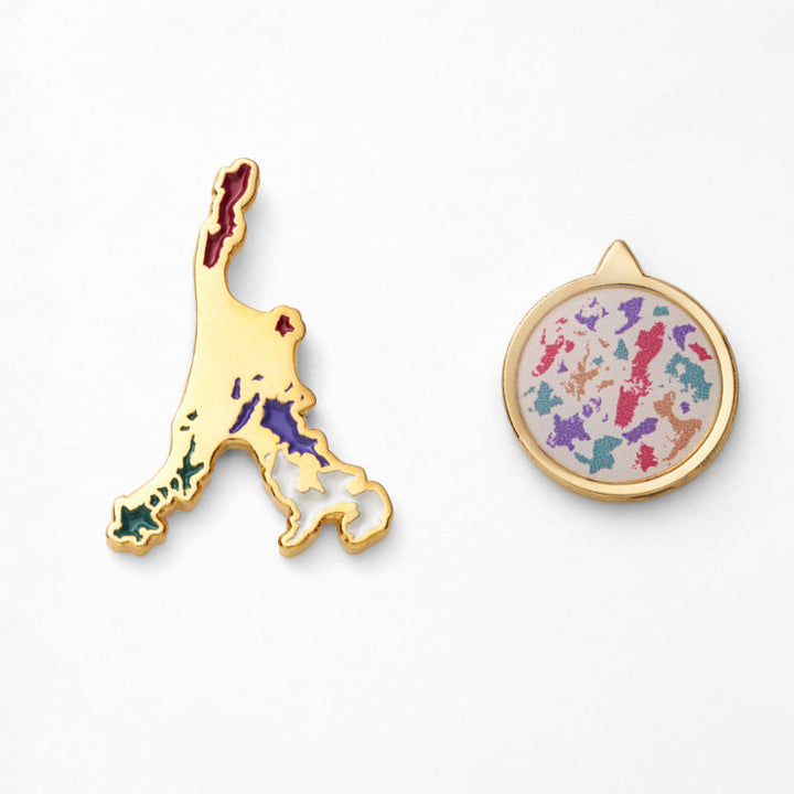 47palette カラーピンズプラス(2種)/42長崎県