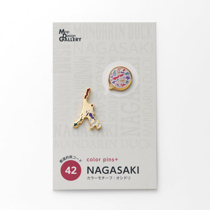 47palette カラーピンズプラス(2種)/42長崎県