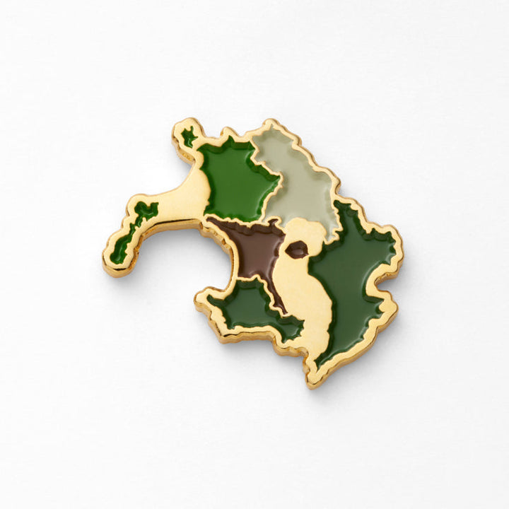 47palette カラーピンズプラス(2種)/46鹿児島県