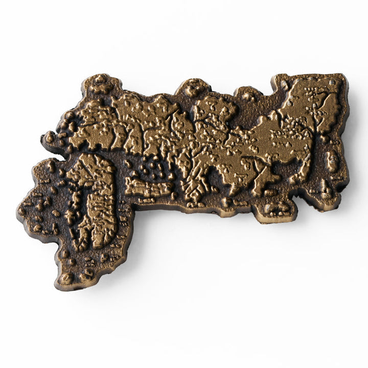 古地図ピンバッジ/日本図(1595年)