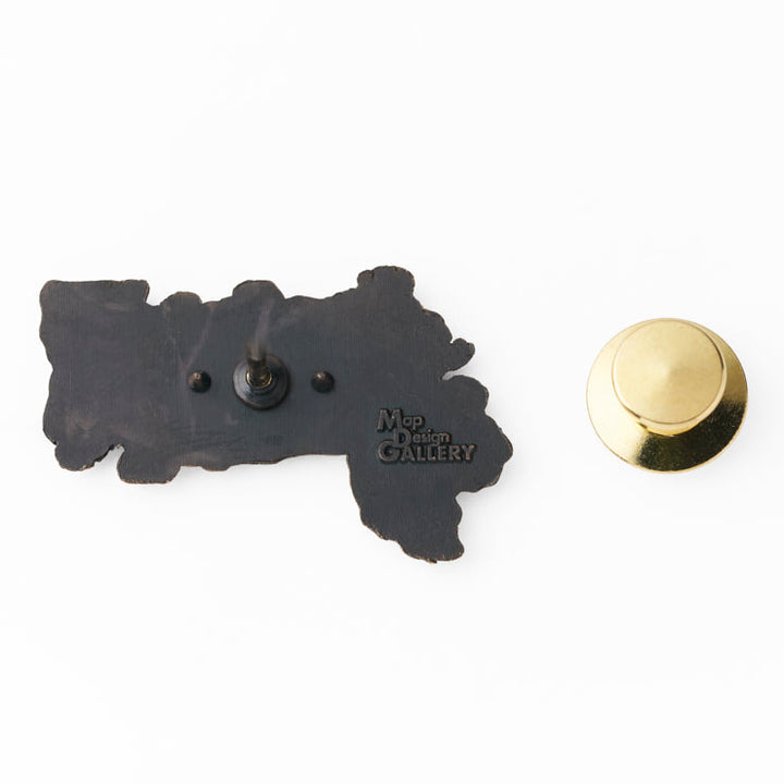 古地図ピンバッジ/日本図(1595年)