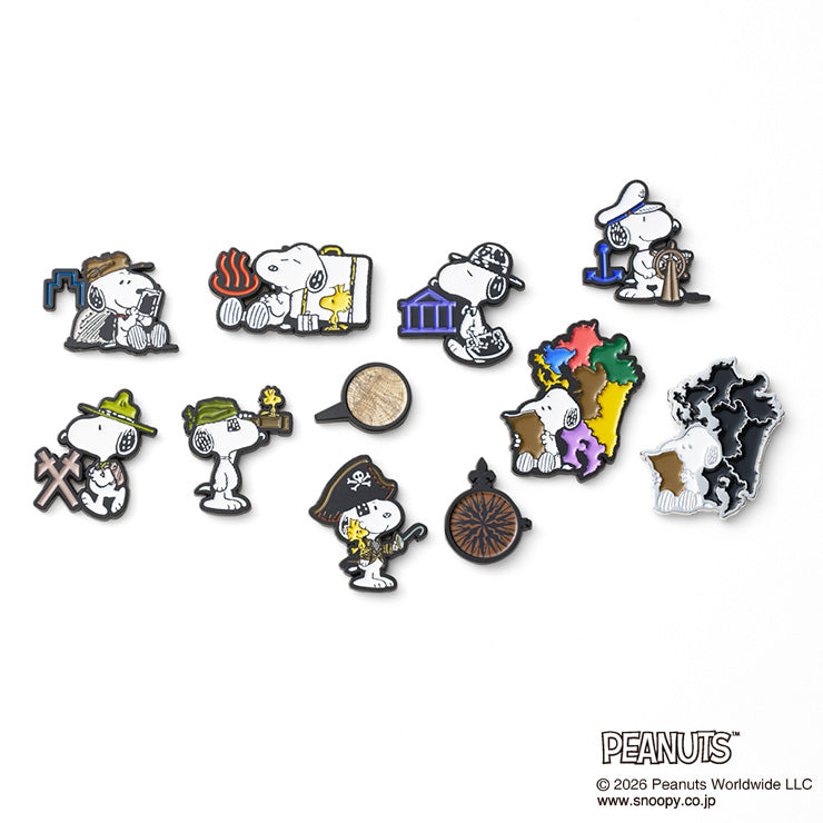 ピンバッジ/PEANUTS｜地図グッズ｜Map Design GALLERYオンラインストア