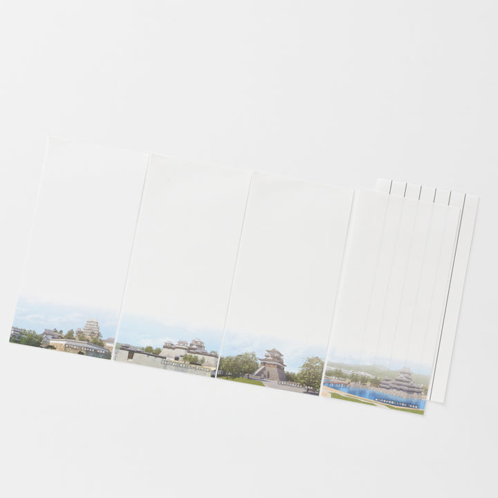 【和まっぷ】一筆箋/現存天守12城 3冊セット