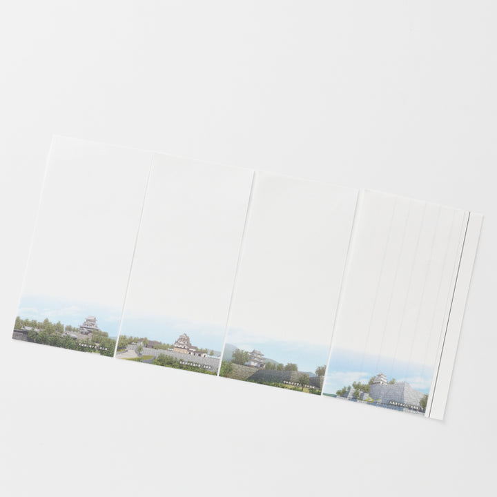 【和まっぷ】一筆箋/現存天守12城 3冊セット