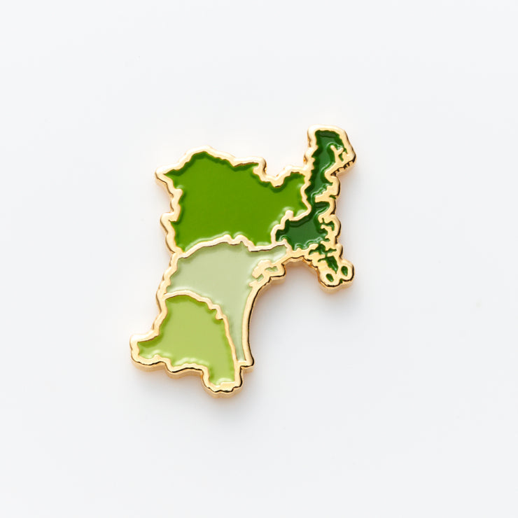 街まち 47palette カラーピンズ/04宮城県｜地図グッズ｜Map Design