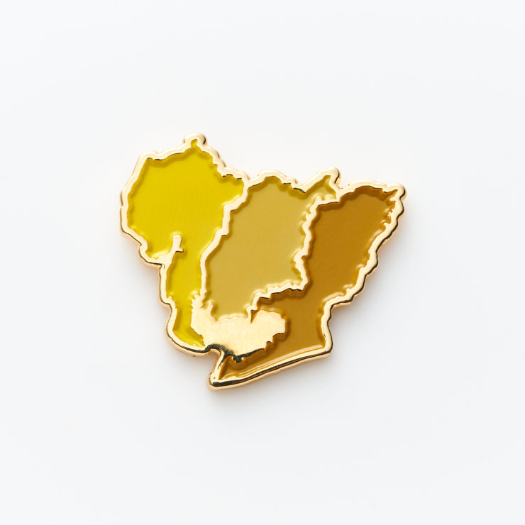 街まち 47palette カラーピンズ/23愛知県｜地図グッズ｜Map Design