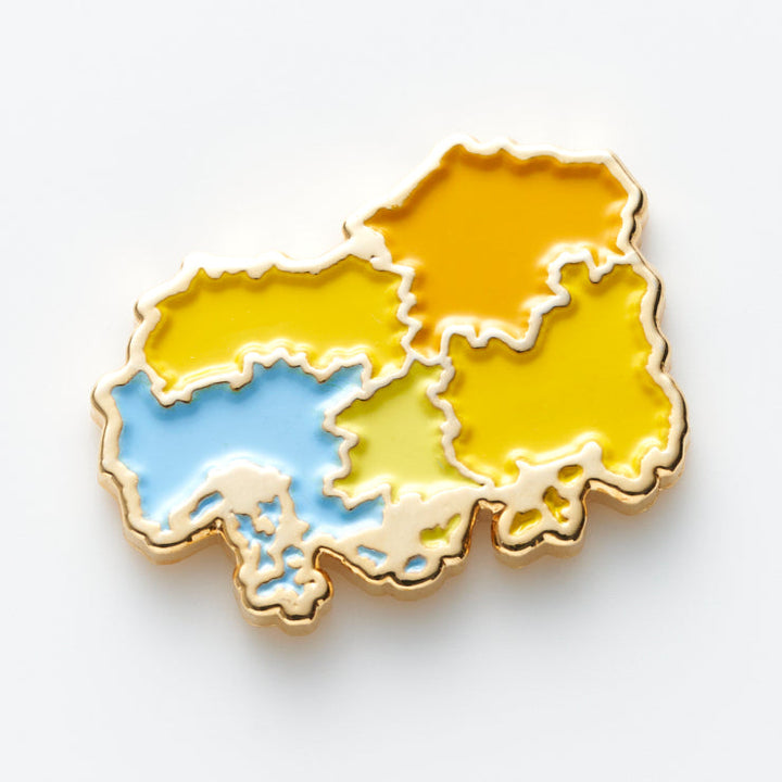 街まち 47palette カラーピンズ/34広島県