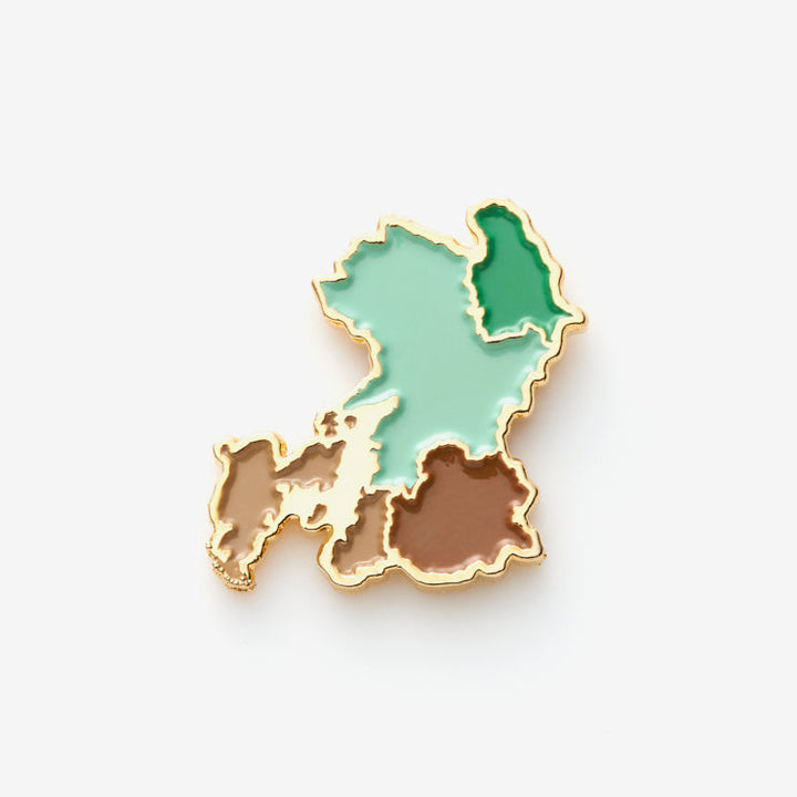 街まち 47palette カラーピンズ/43熊本県