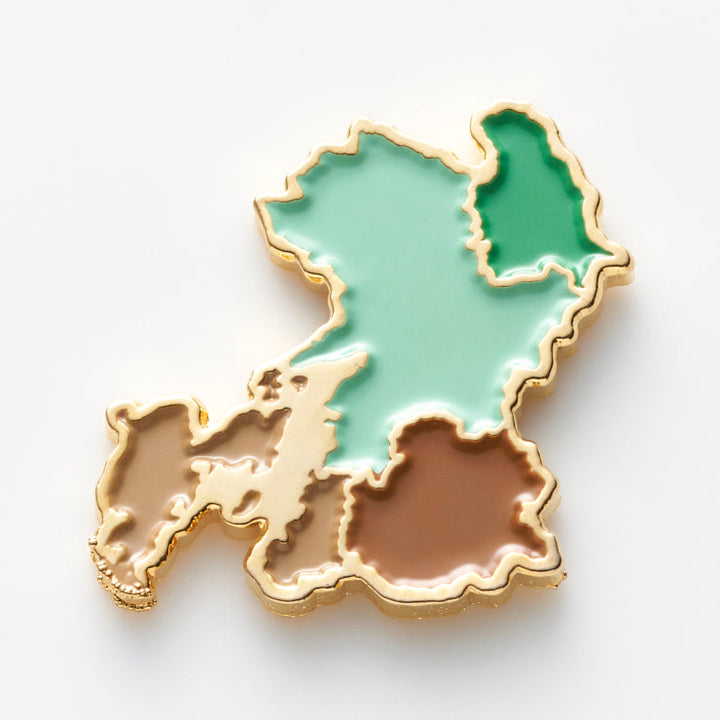 街まち 47palette カラーピンズ/43熊本県