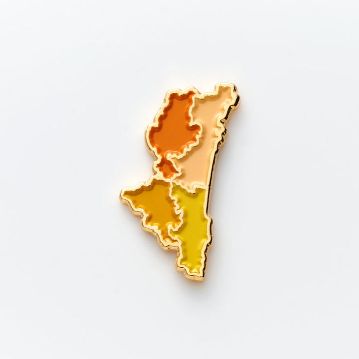 街まち 47palette カラーピンズ/45宮崎県