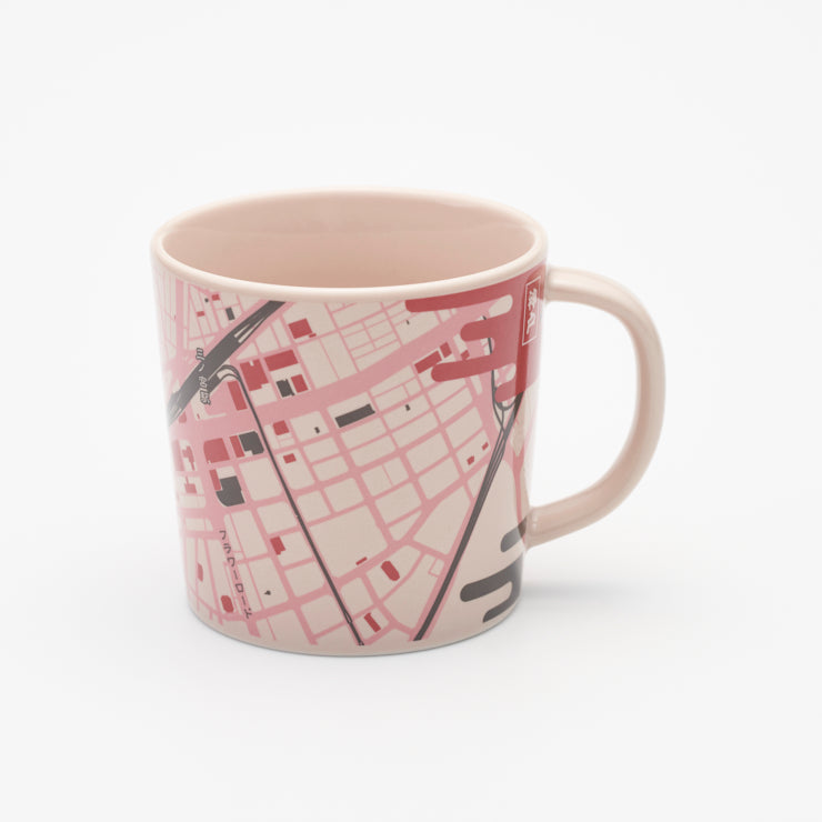 和まっぷ】マグカップ/神戸｜地図グッズ｜Map Design GALLERY