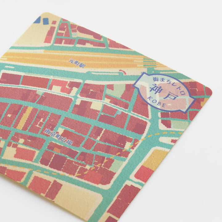 【街まち】ステッカー(2枚)/レトロ 神戸