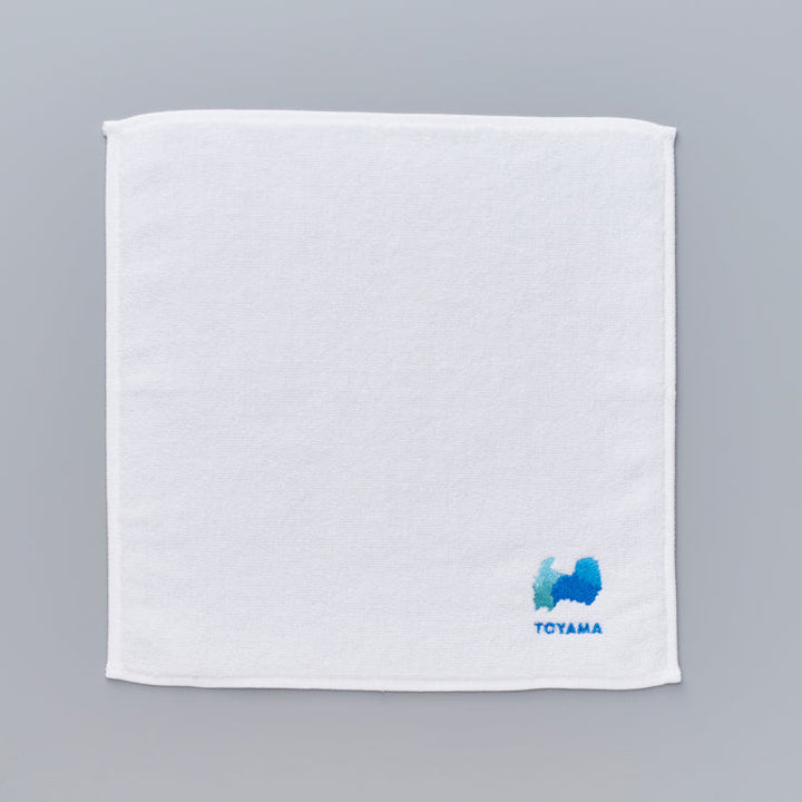 街まち 47palette タオルハンカチセット(3枚入)/16富山県 セピア系/ミント系